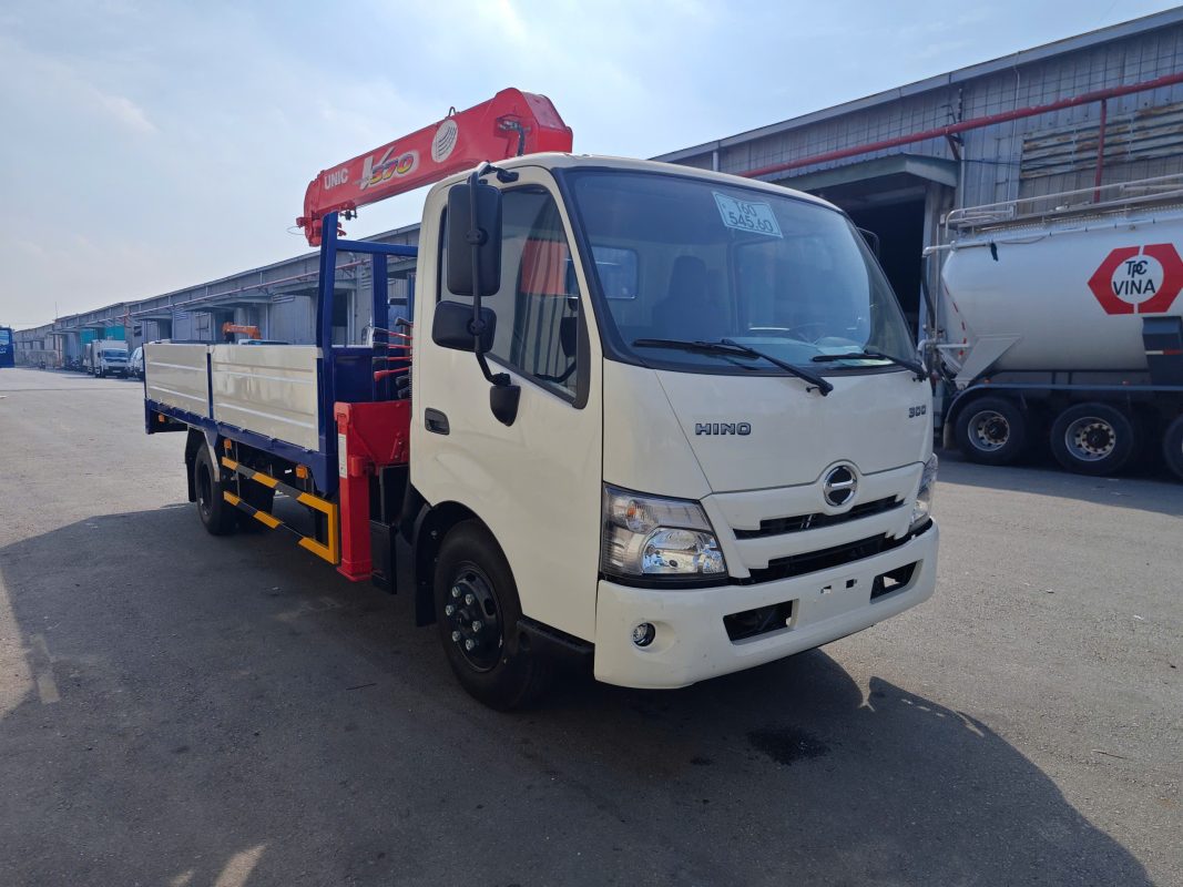 Xe Cẩu Hino XZU730 Euro5 3.5 Tấn
