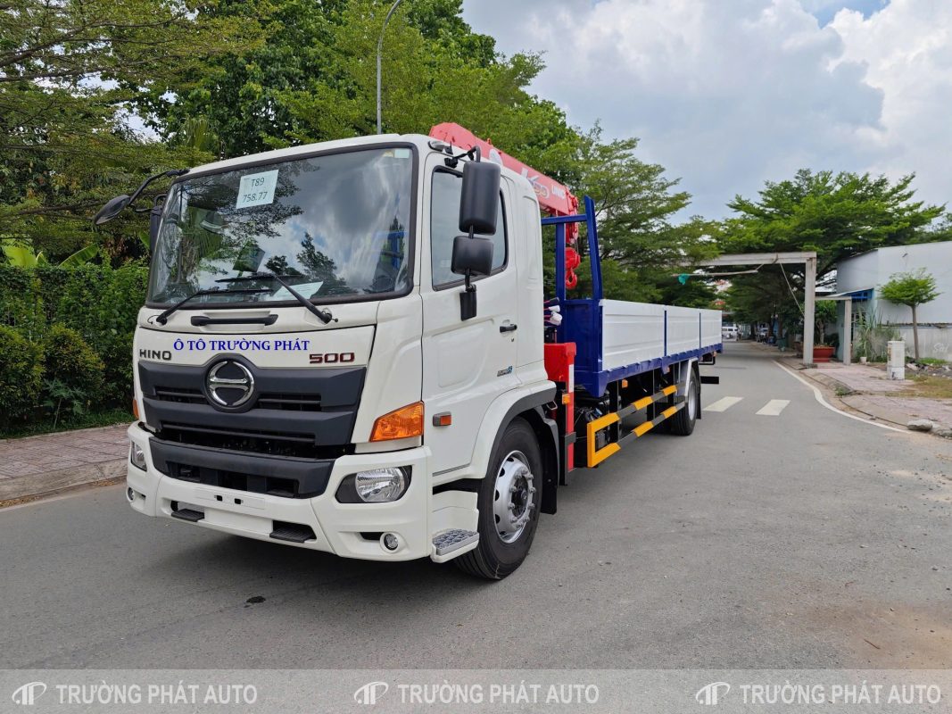 Xe Cẩu Hino FGJP8A Euro5 8 Tấn