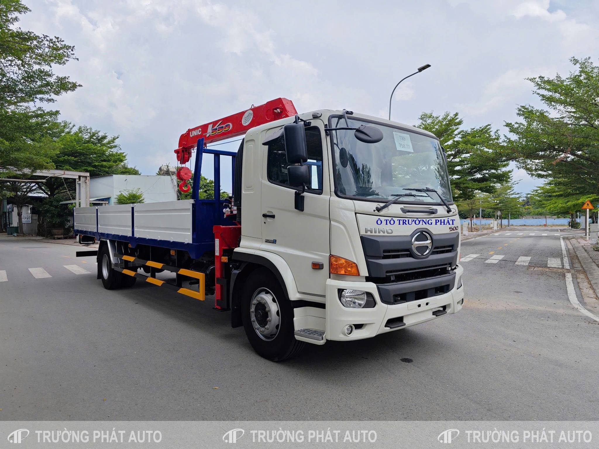 Xe Cẩu Hino FGJP8A Euro5 8 Tấn