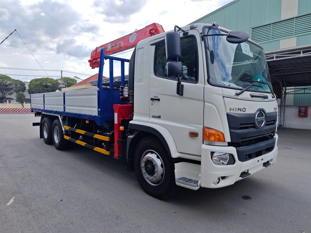Xe Cẩu Hino FLJT8A Euro5 15 Tấn