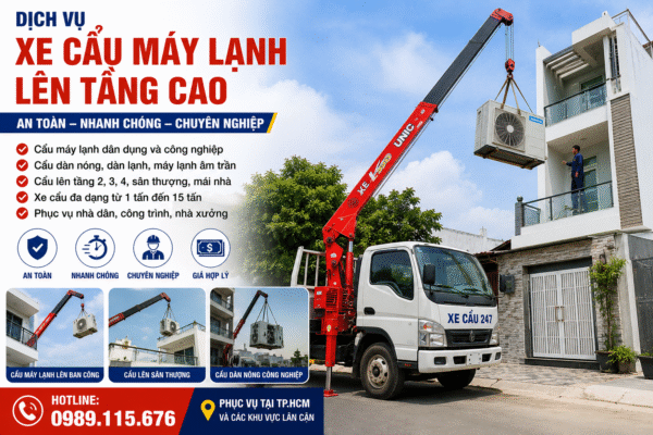 Xe Cẩu Máy Lạnh