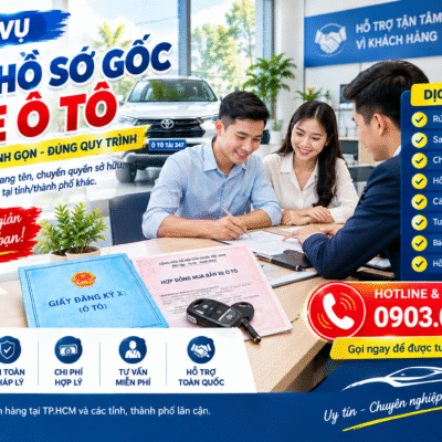 Dịch Vụ Rút Hồ Sơ Xe Ô tô