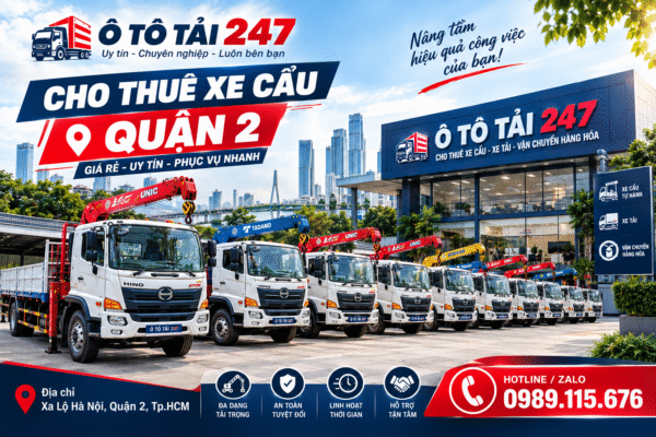 Xe Cẩu Quận 2