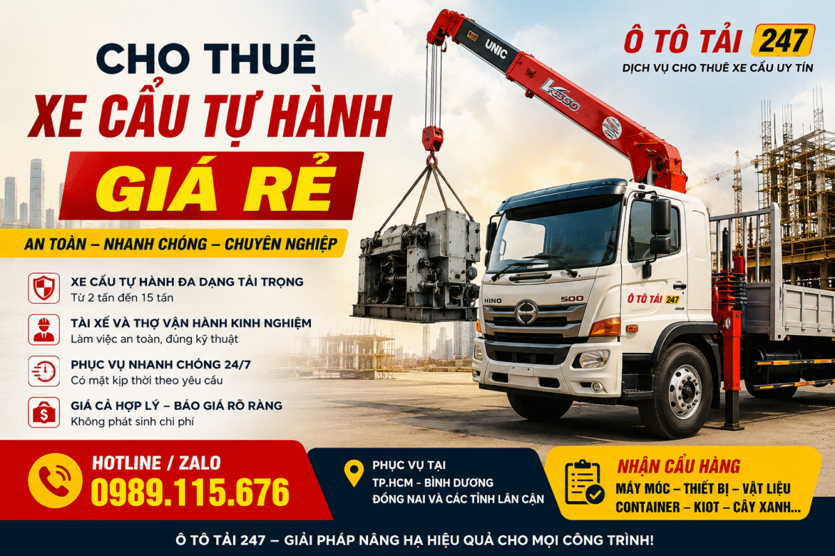 Xe Cẩu Tự Hành